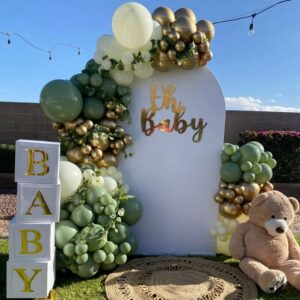 Neutral Tones Baby Shower Decoration
