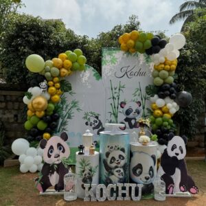 Stay Wild, Little Panda Birthday Decor