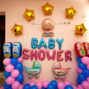 Simple & Sweet Baby Shower Setup