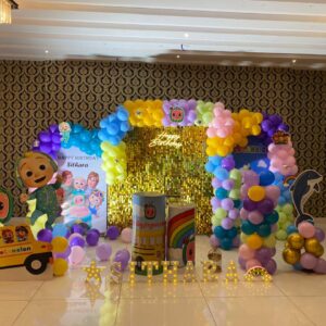 Bright & Bubbly CoComelon Balloon Setup