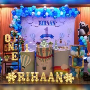 Sky's the Limit: Hot Air Balloon Party Theme