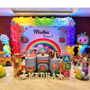 Laugh, Learn & Party: CoComelon Theme Decor