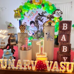 Safari Fun with Jungle Balloon Decor