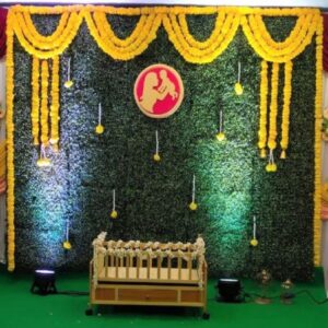 Traditional Flower Decoration for Naming Function
