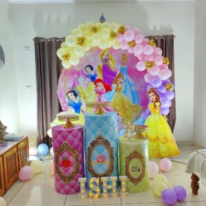 Royal Ball with Princess Balloon Decor