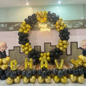 Boss Baby in Stunning Gold Black