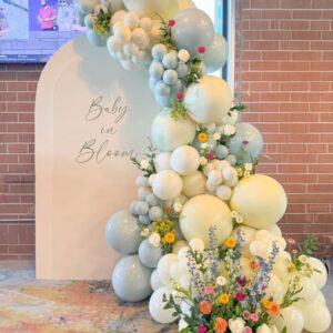 Paster Balloon Baby Shower Decoration