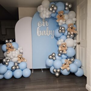 Tiny Feet & Balloons Baby Shower Decoration