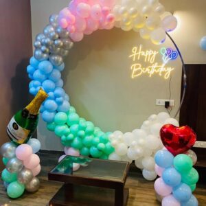 Crazy Decor with Multicolor Balloons