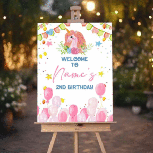 Welcome Board With Stand