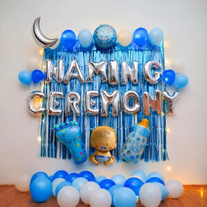 Starry Blue Theme Naming Ceremony Decoration