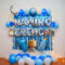 Starry Blue Theme Naming Ceremony Decoration