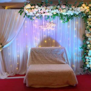Romantic Flower Anniversary Decoration