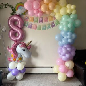 Sparkle and Shine Unicorn Birthday Setup