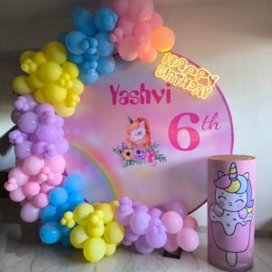 Pastel Paradise Unicorn Birthday Decor