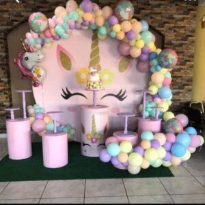 Pretty in Pastels Unicorn Birthday Theme