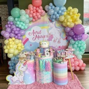 Cute and Colorful Unicorn Theme Setup