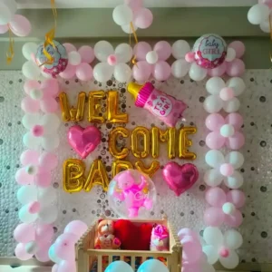 Welcome Little One – Adorable Baby Arrival Decoration